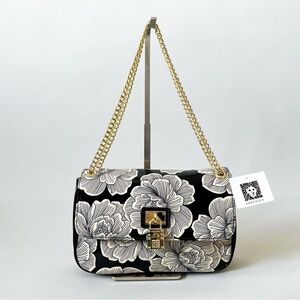 Anne Klein Sweet Charity Floral Chain Handbag